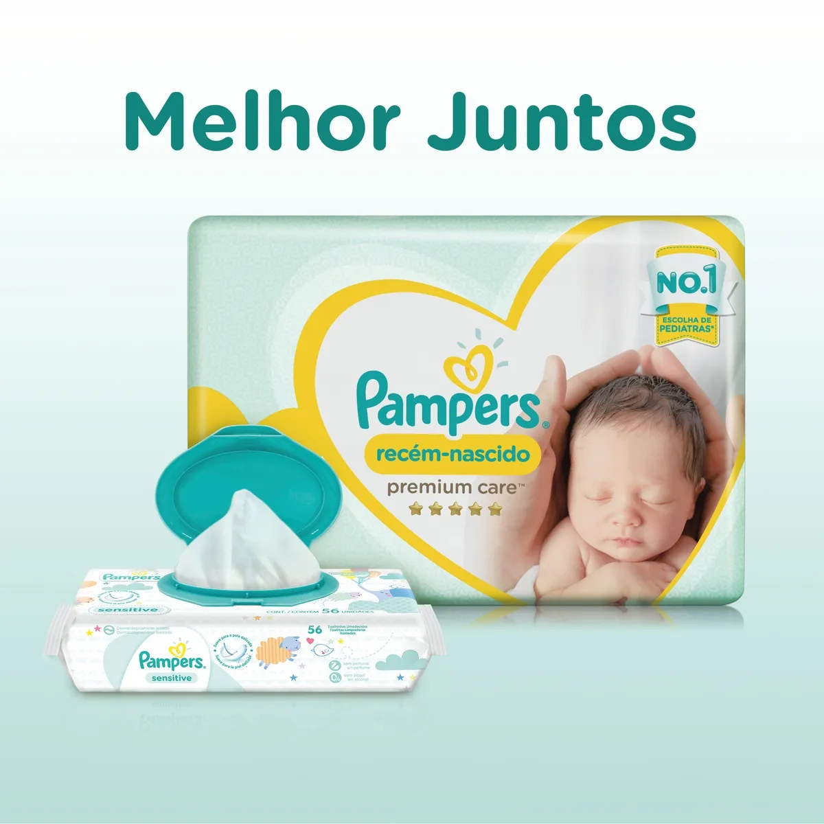 Fralda Pampers Recém-Nascido Premium Care RN+ 36 Unidades — foto 5