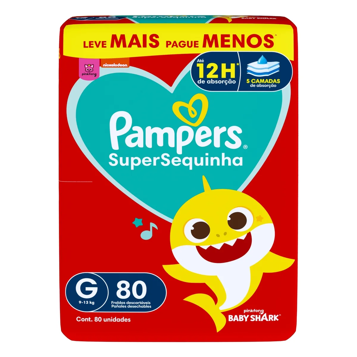 Fralda Pampers Super Sequinha G 80 Unidades — foto 8