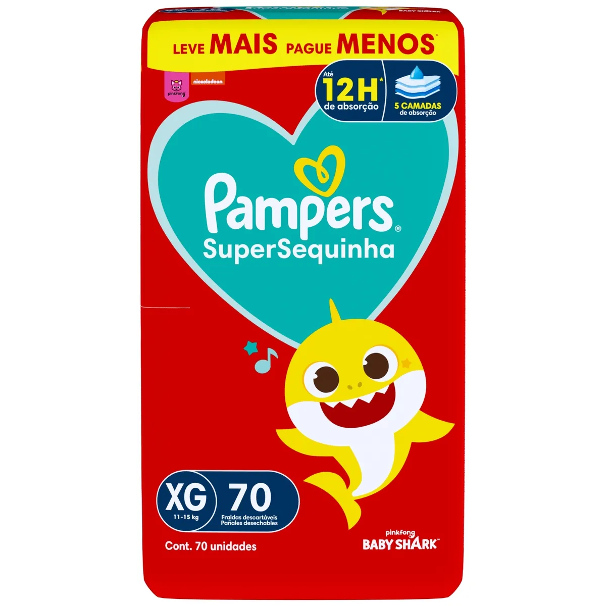 Fralda Pampers Super Sequinha XG 70 Unidades — foto 8