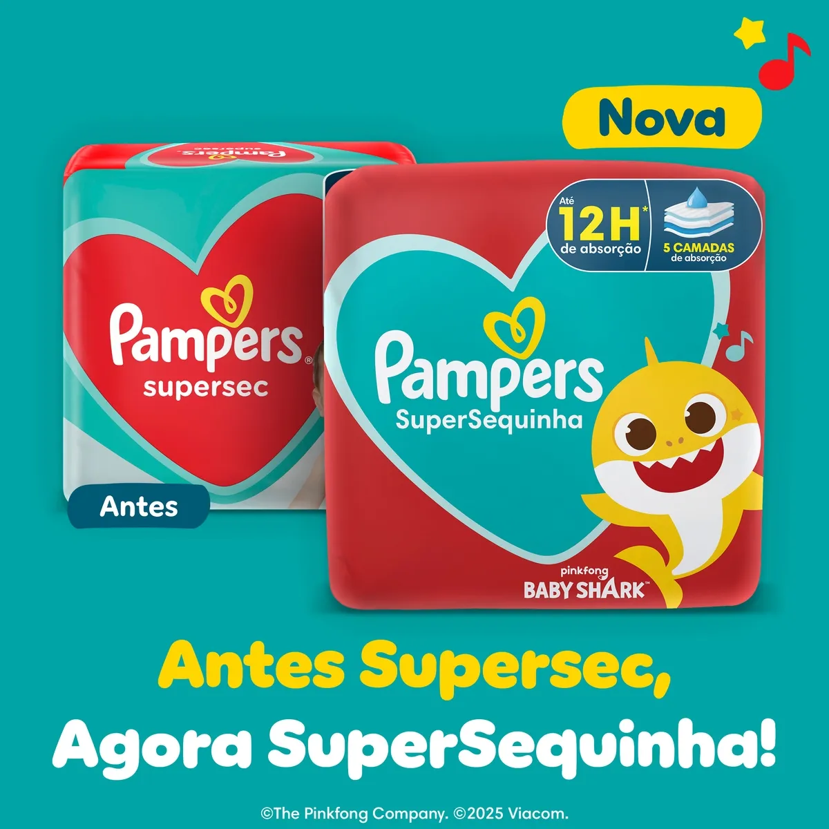 Fralda Pampers Super Sequinha XXG 66 Unidades — foto 7