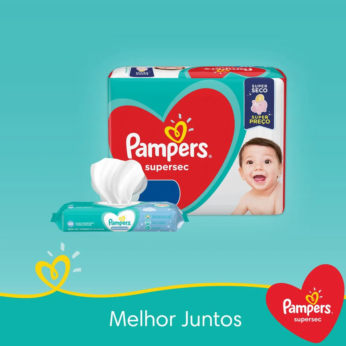 Fralda Pampers Supersec M 30 Unidades — foto 9