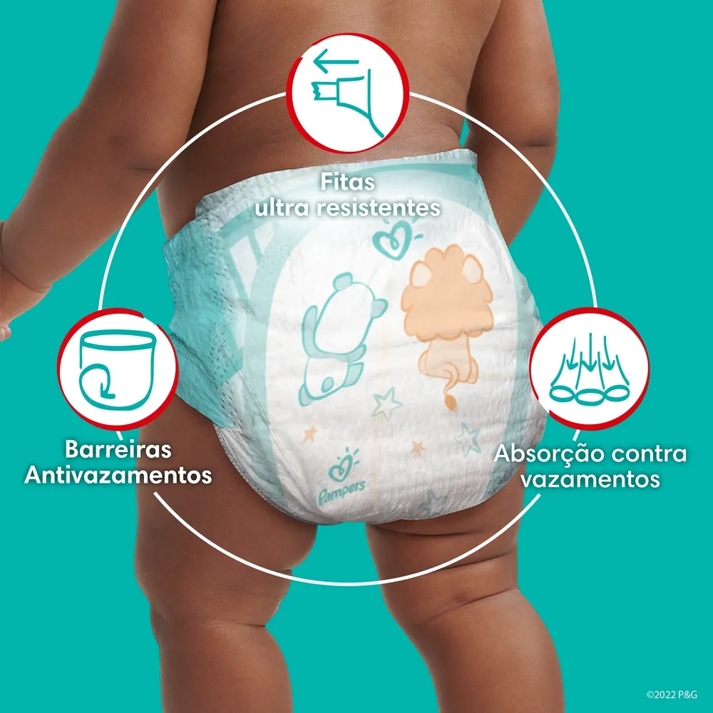 Fralda Pampers Supersec XG 68 Unidades — foto 6