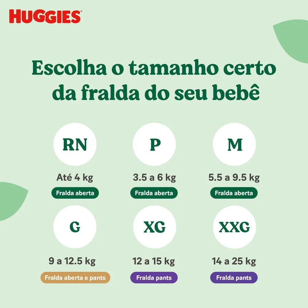 Fralda Pants Huggies Premium Natural Care G 60 Unidades — foto 8
