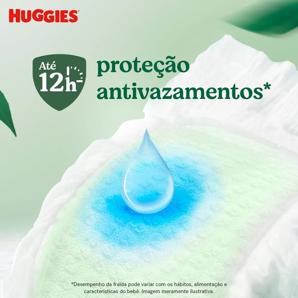 Fralda Pants Huggies Premium Natural Care G 60 Unidades — foto 3