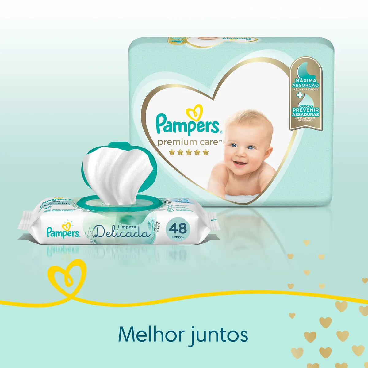 Fraldas Pampers Premium Care XG 26 Unidades — foto 7