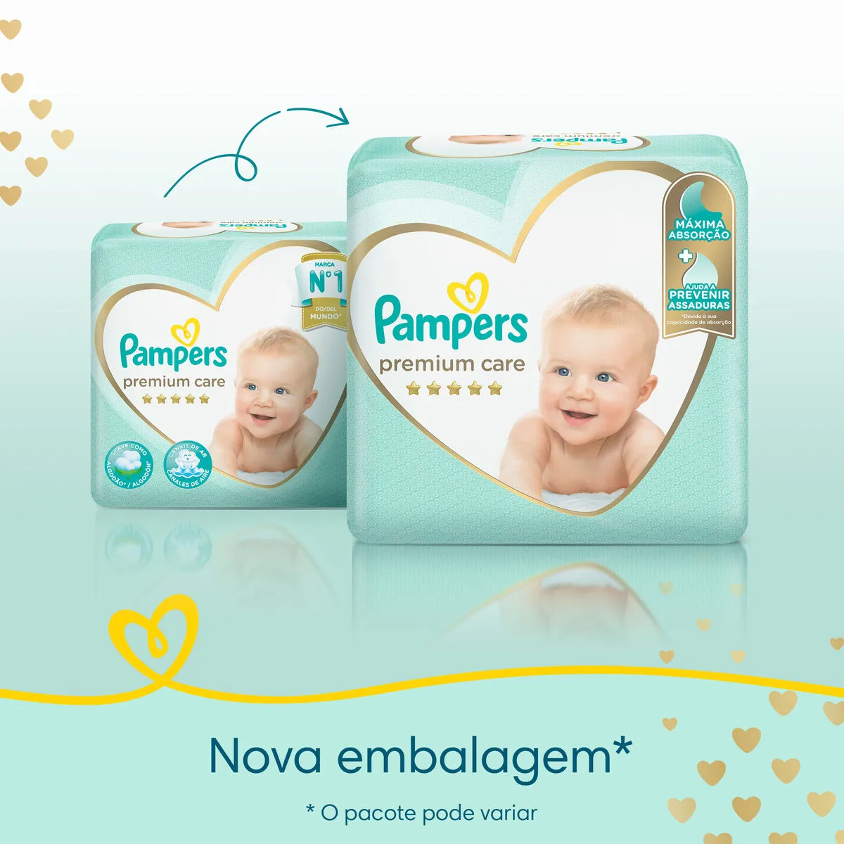 Fraldas Pampers Premium Care XG 26 Unidades — foto 6