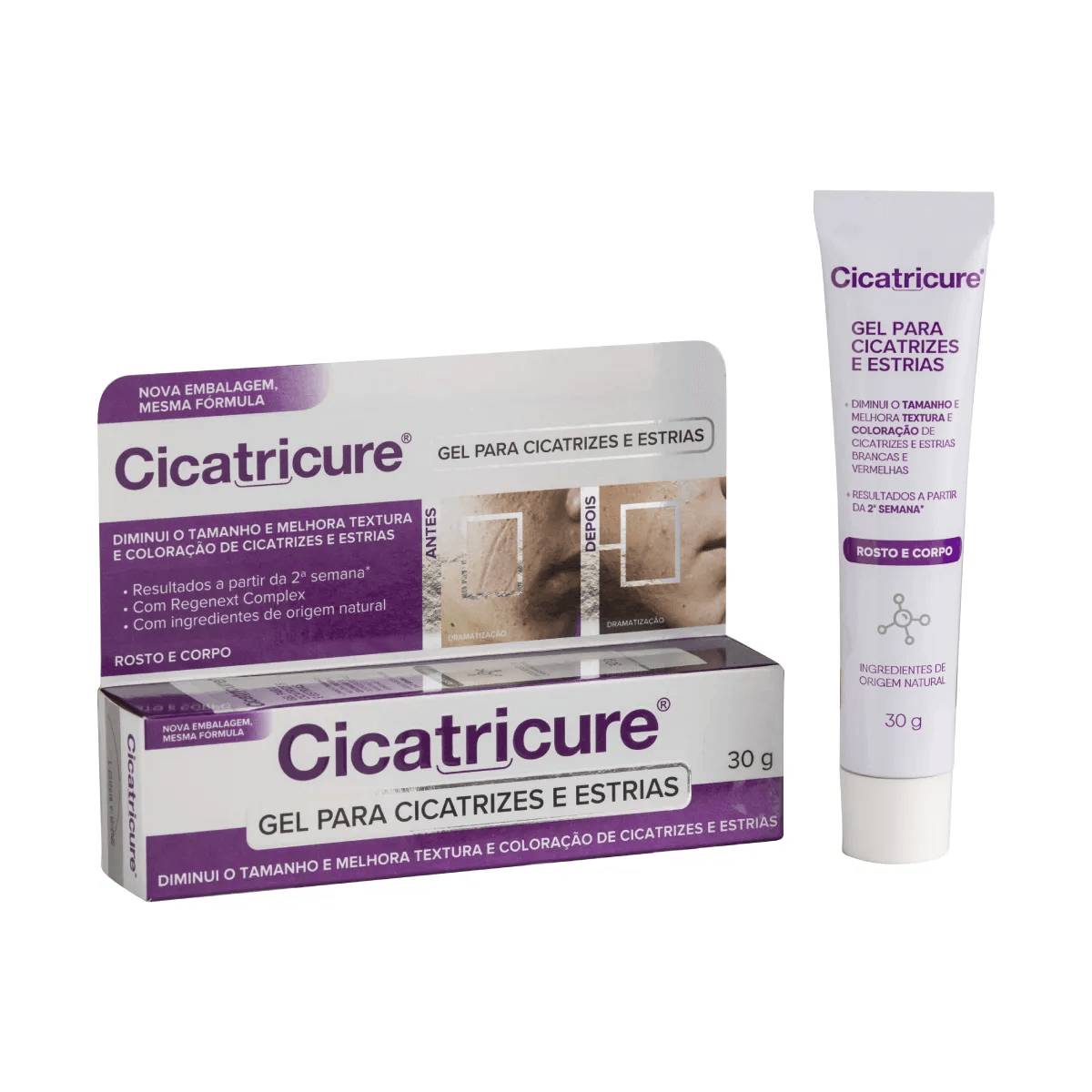 Gel Cicatricure para Cicatrizes e Estrias 60g