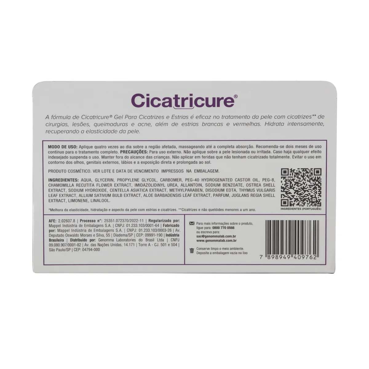 Gel Cicatricure para Cicatrizes e Estrias 60g — foto 7