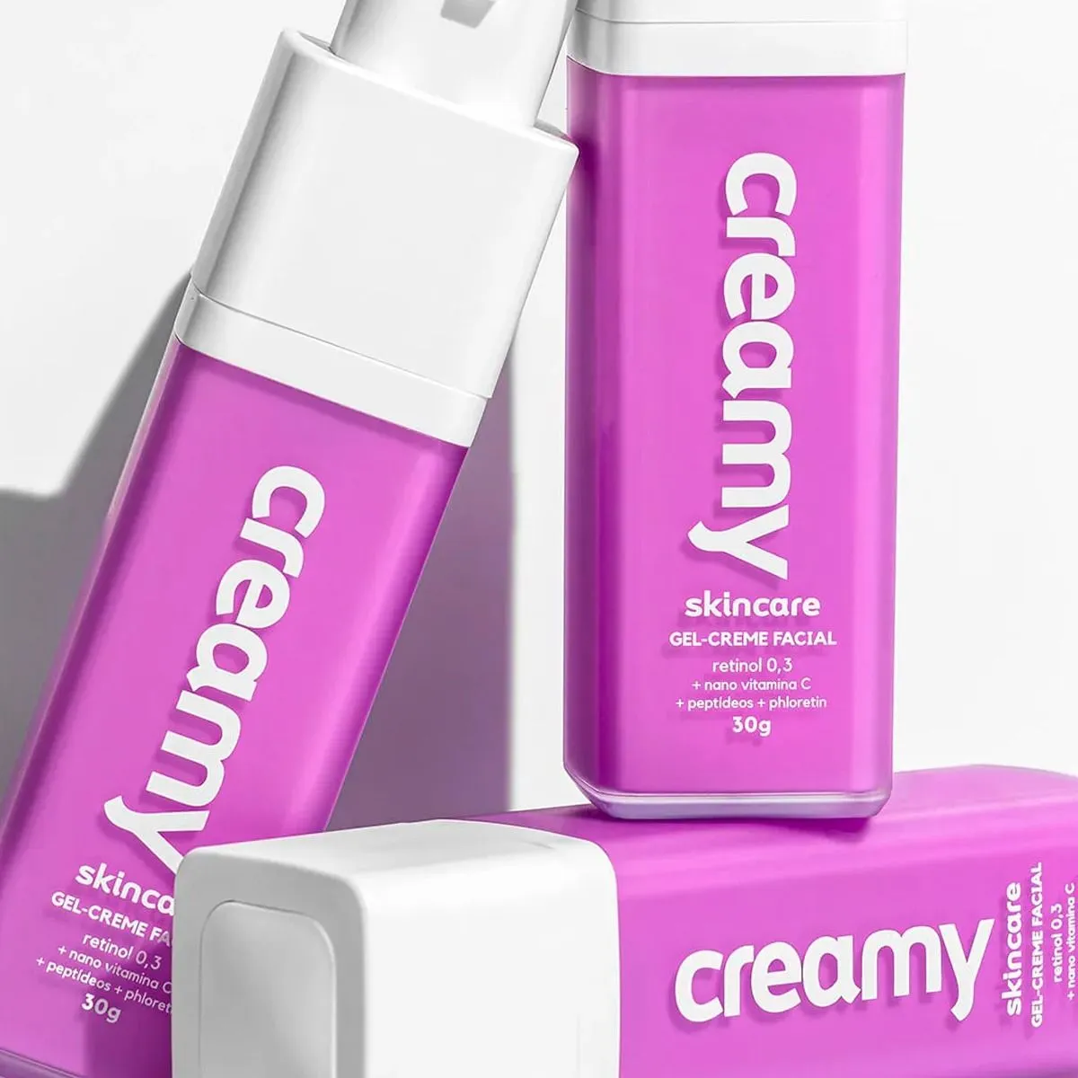 Gel Creme Facial Creamy Retinol 30g — foto 2