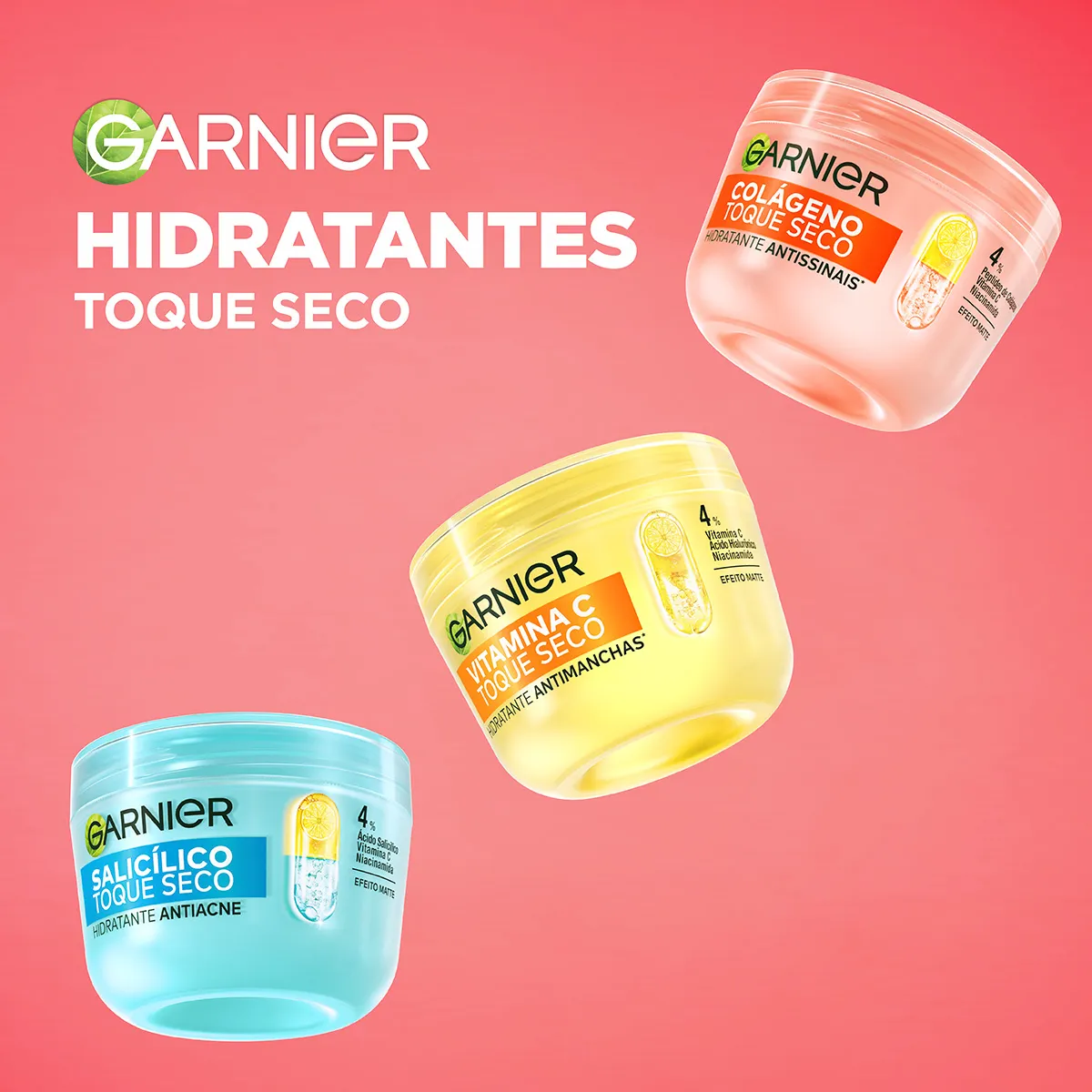 Gel Creme Facial Garnier SkinActive Colágeno Antissinais Toque Seco 85g — foto 7