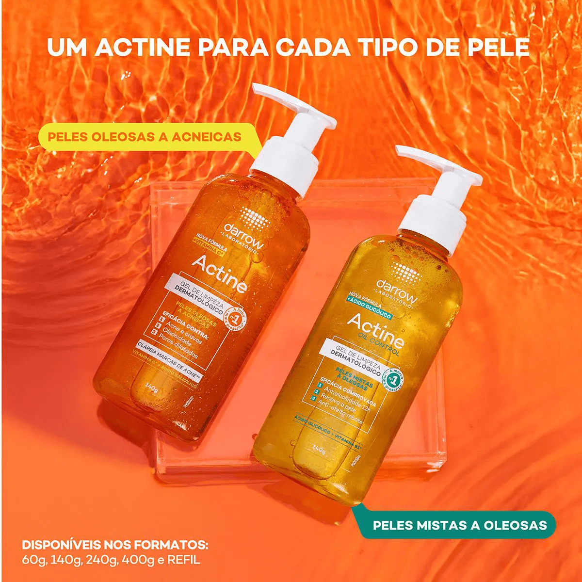 Gel De Limpeza Darrow Actine Frasco 400g — foto 2