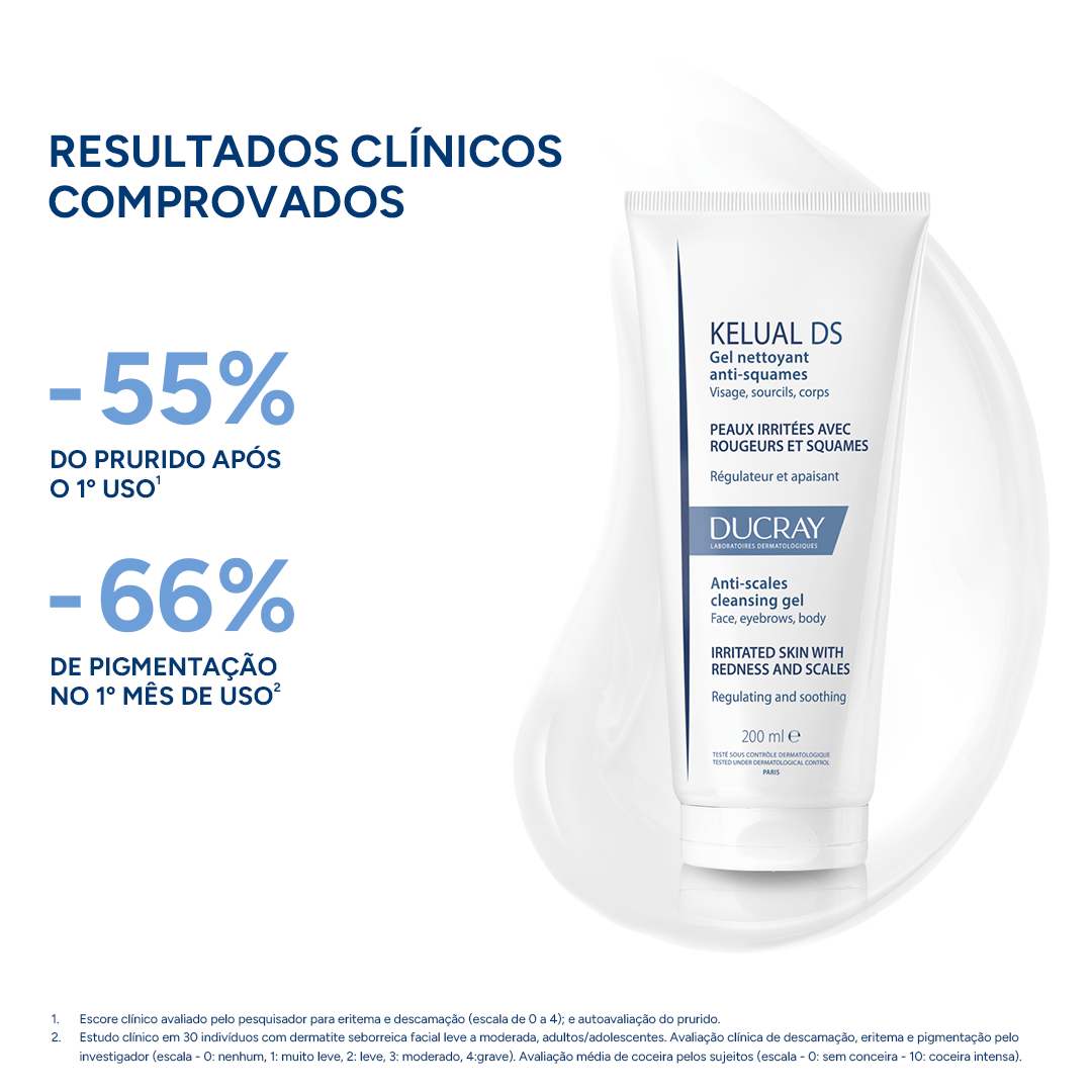 Gel de Limpeza Ducray Kelual DS Antidescamação 200ml — foto 7