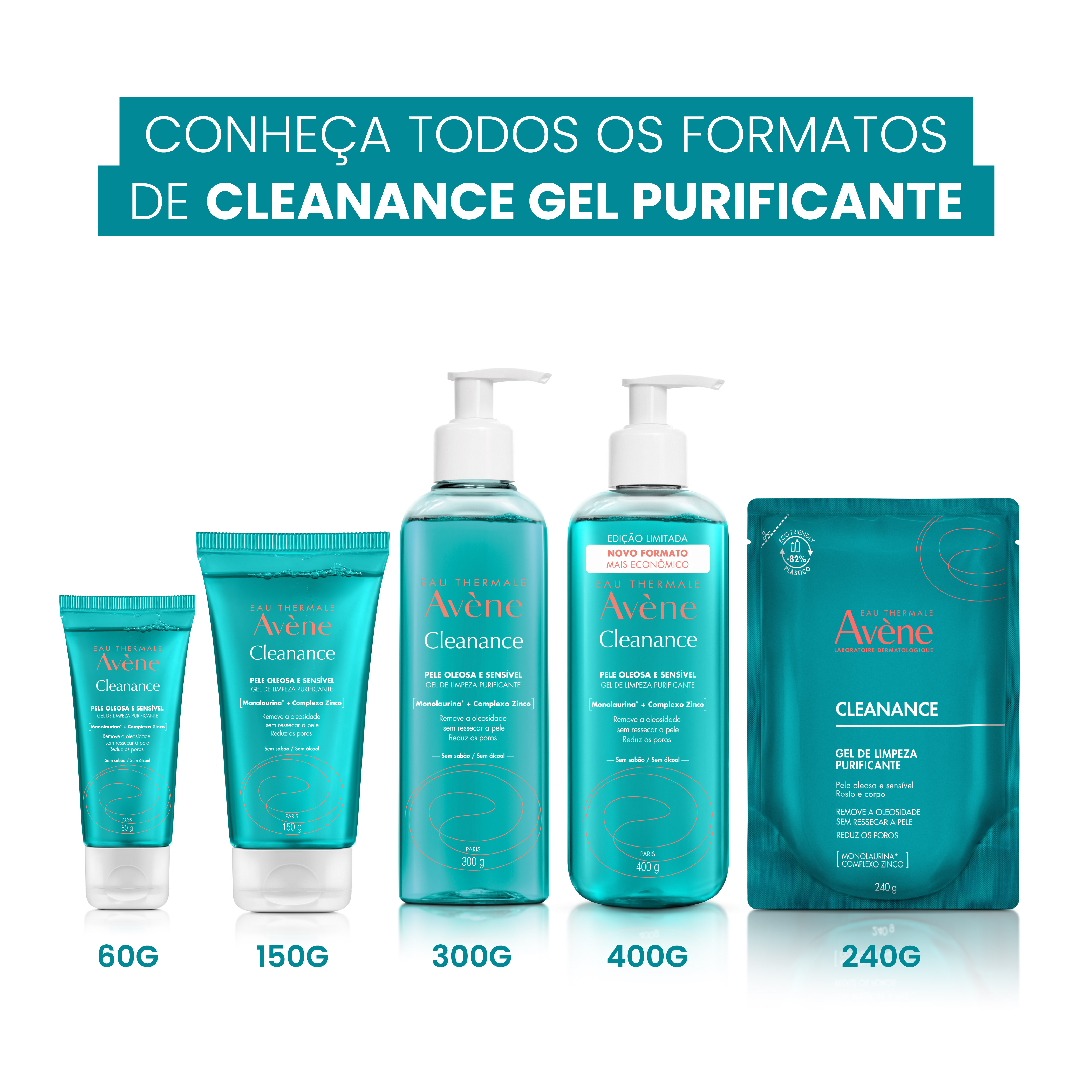 Gel de Limpeza Facial Avène Cleanance 300ml — foto 8