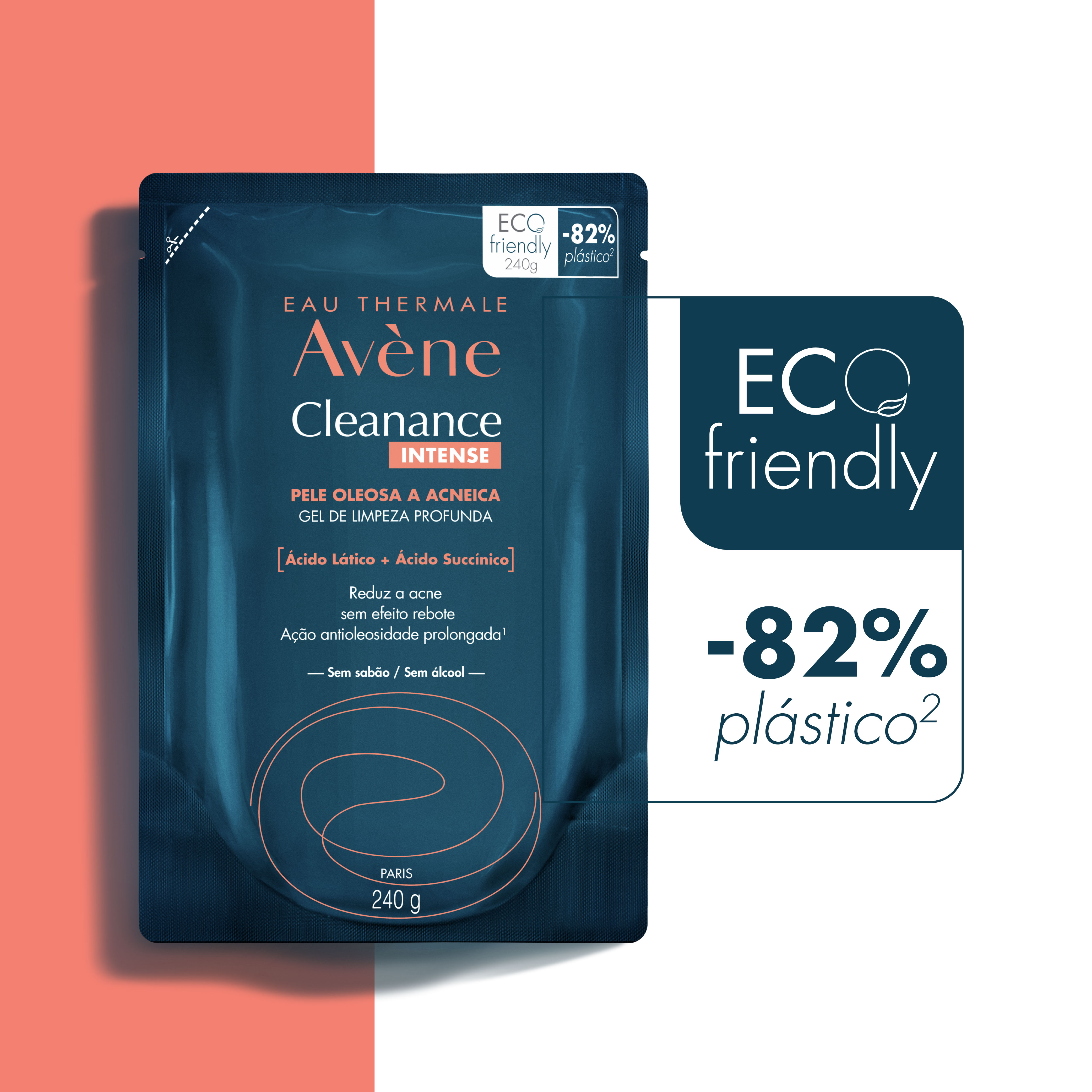 Gel de Limpeza Facial Avène Cleanance Intense Antioleosidade 240g — foto 7