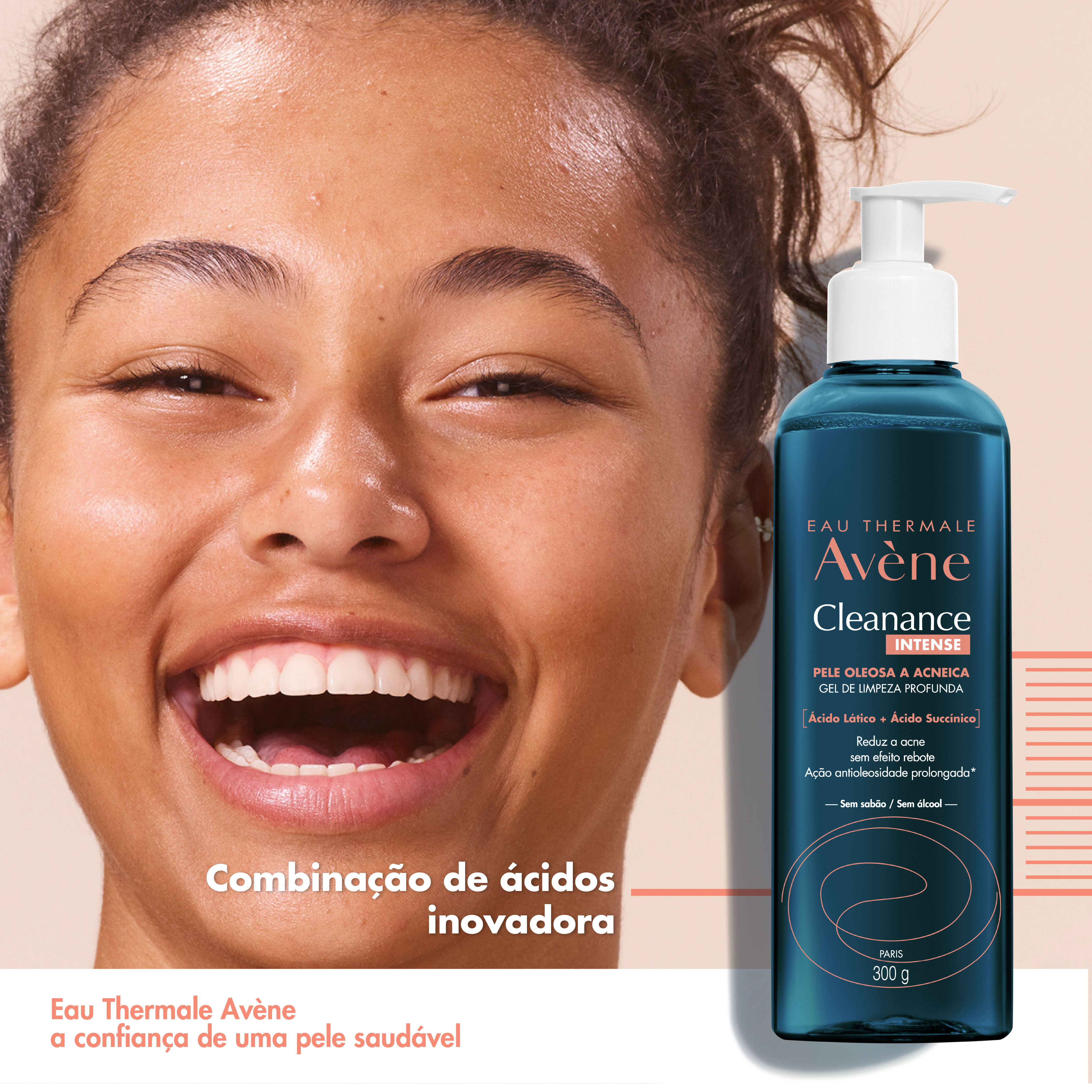 Gel de Limpeza Facial Avène Cleanance Intense Antioleosidade 240g — foto 2