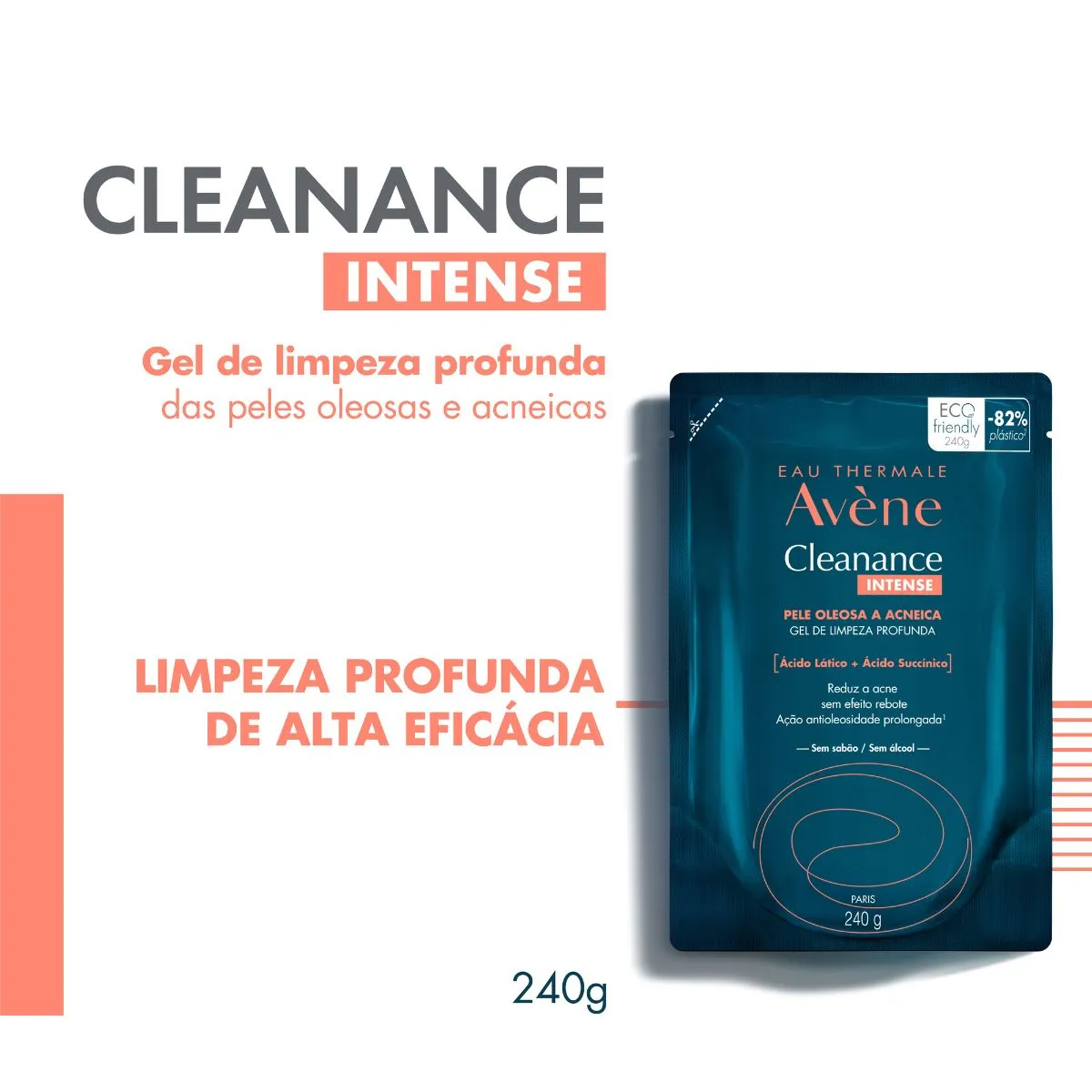 Gel de Limpeza Facial Avène Cleanance Intense Antioleosidade 240g — foto 10