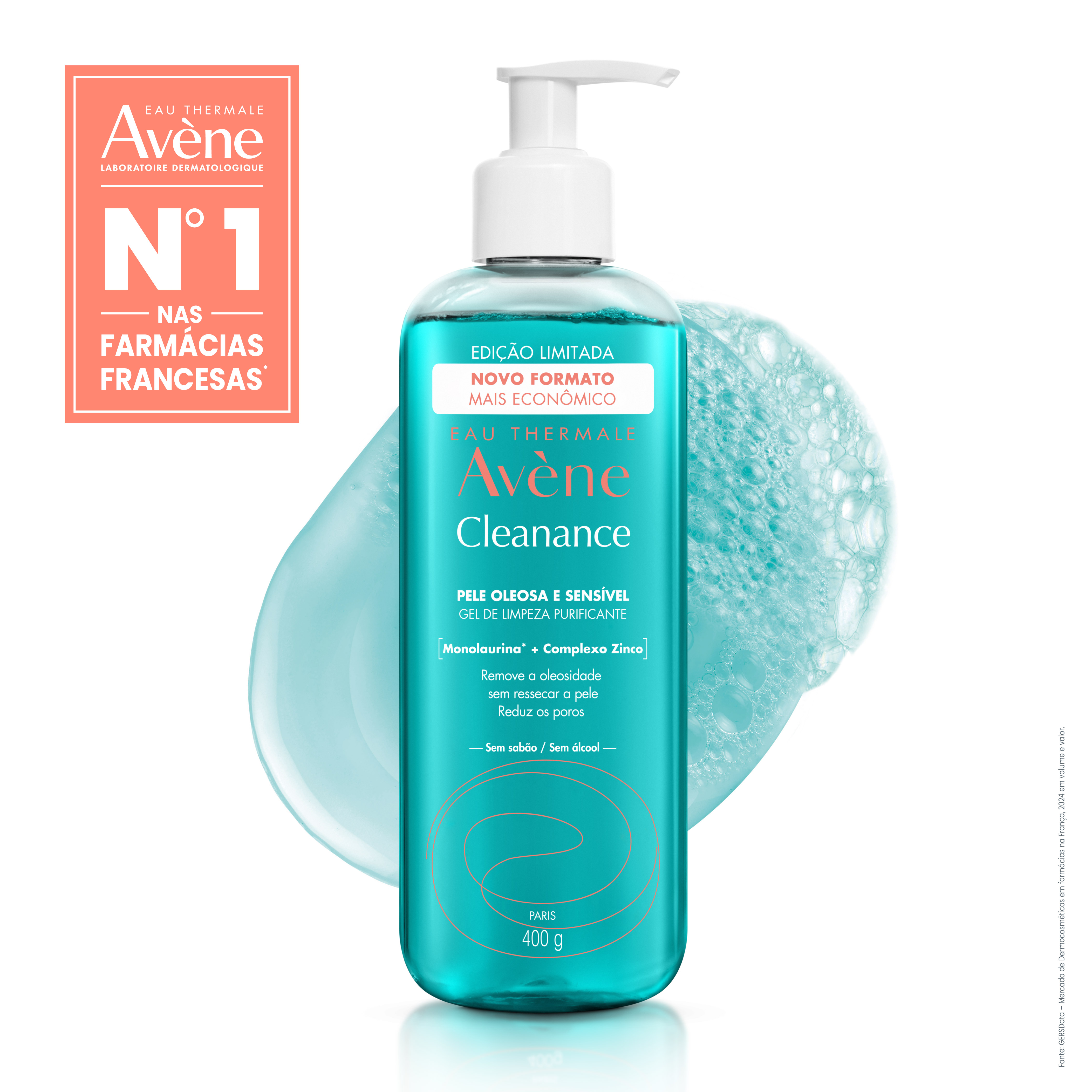 Gel de Limpeza Facial Avène Cleanance Purificante 400g — foto 2