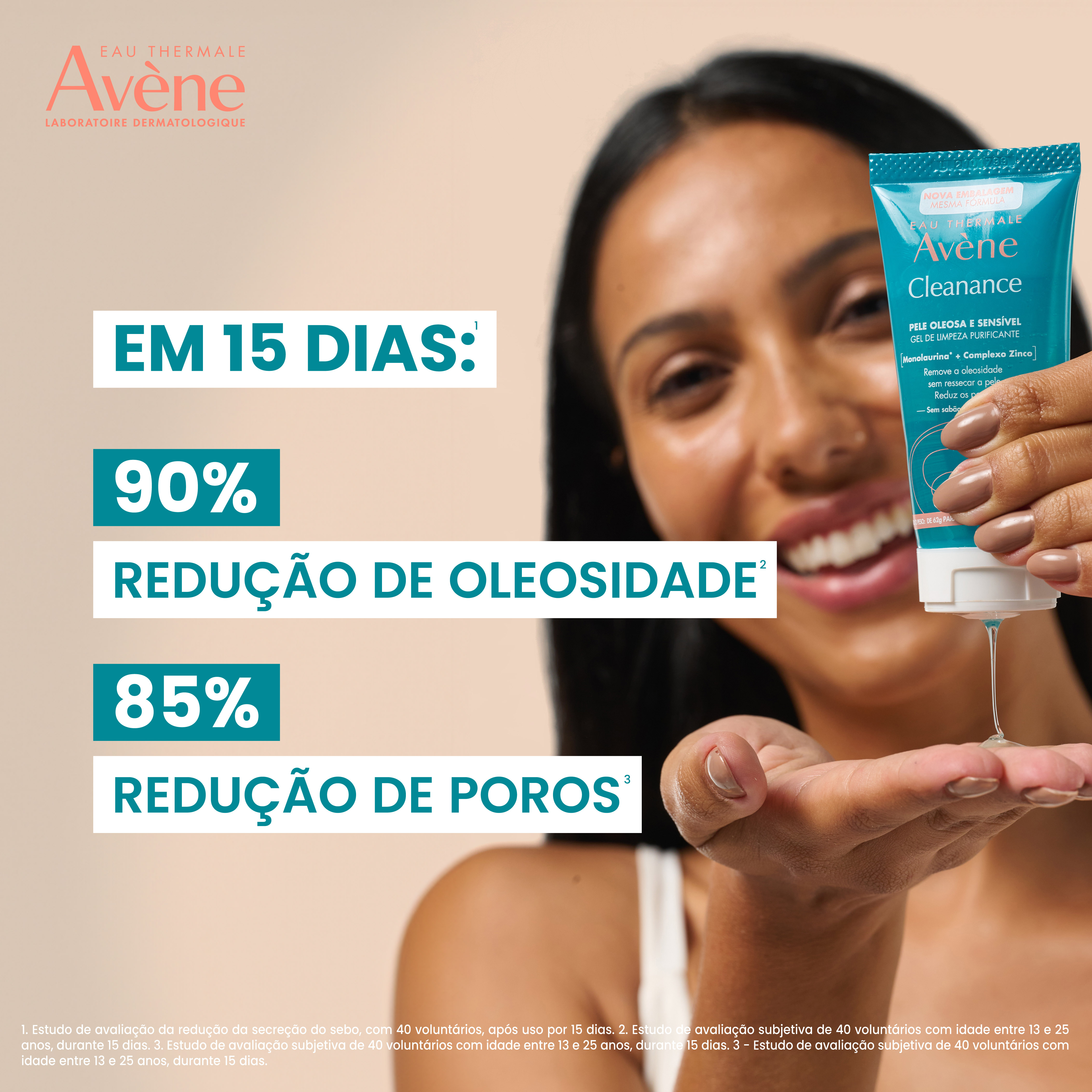 Gel de Limpeza Facial Avène Cleanance Purificante 400g — foto 4