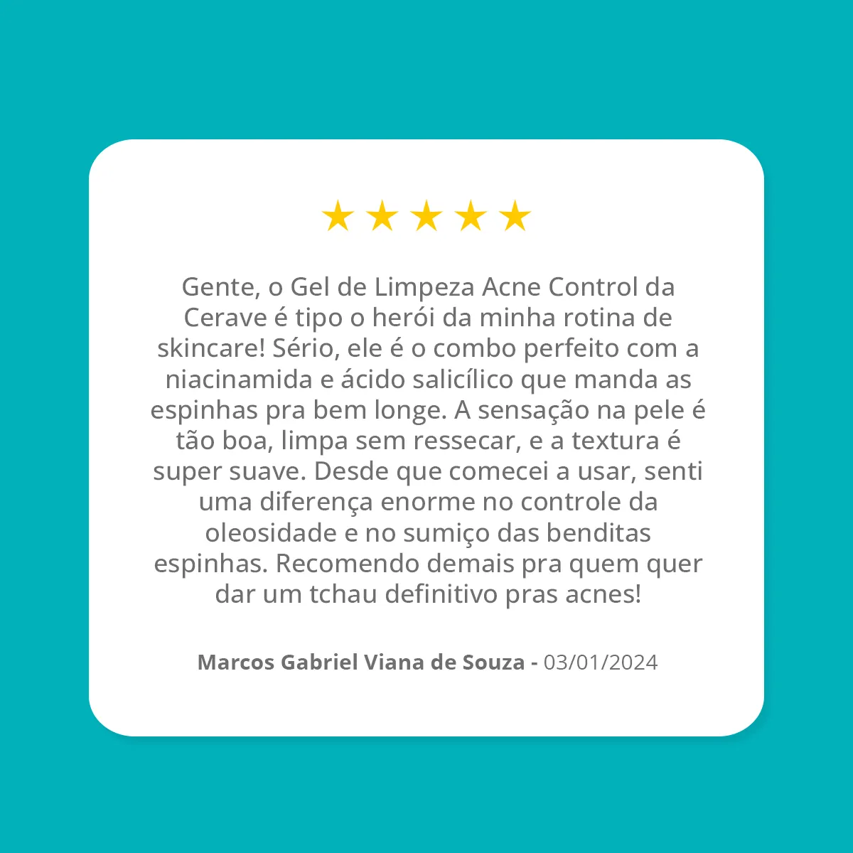 Gel de Limpeza Facial CeraVe Acne Control 227g — foto 11