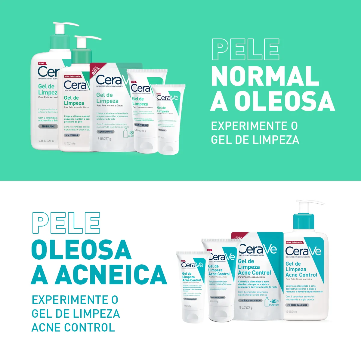 Gel de Limpeza Facial CeraVe Sem Fragrância 340g — foto 5