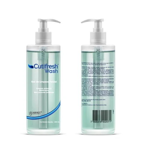Gel De Limpeza Facial Cutifresh Wash 240ml
