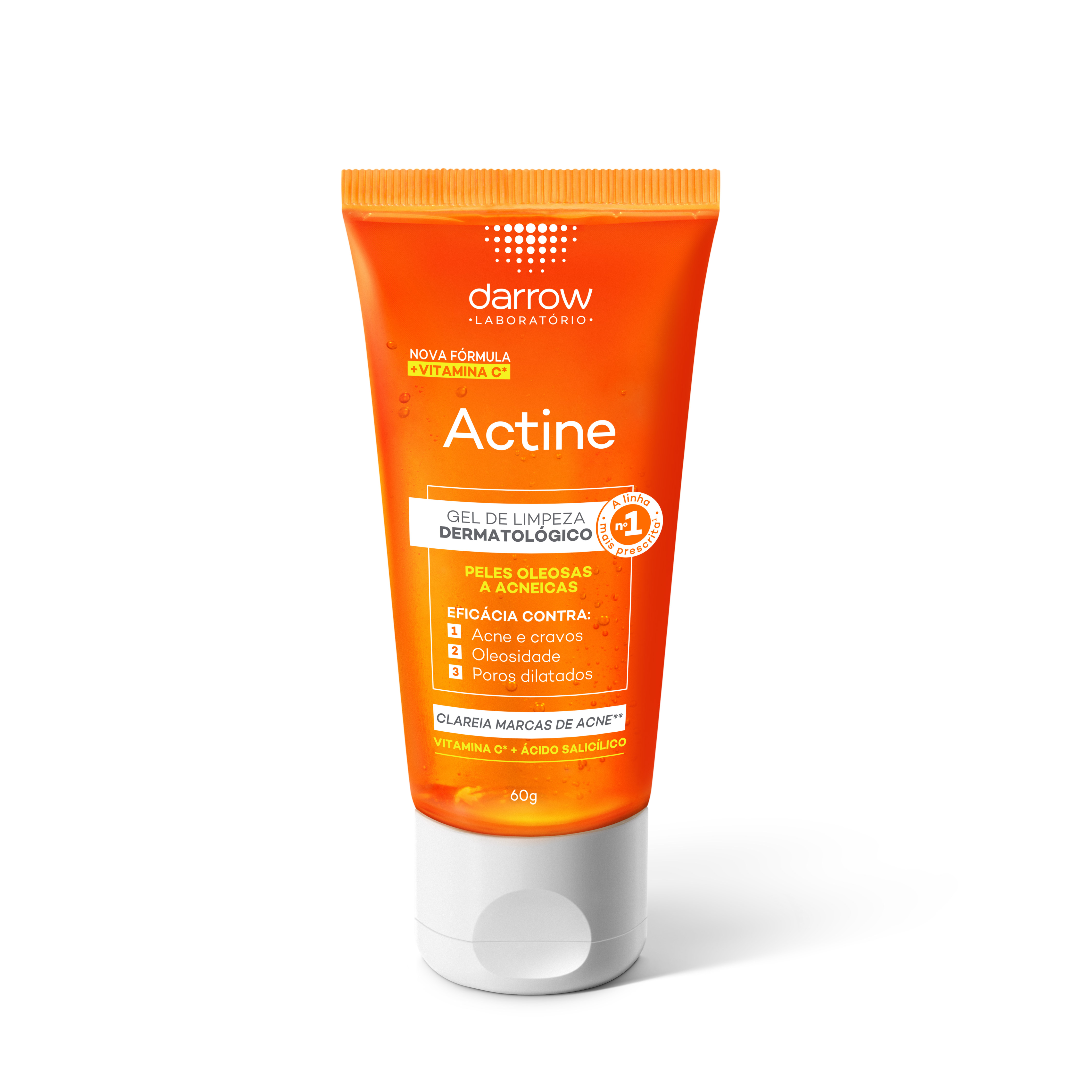 Gel de Limpeza Facial Darrow Actine Antioleosidade 60g