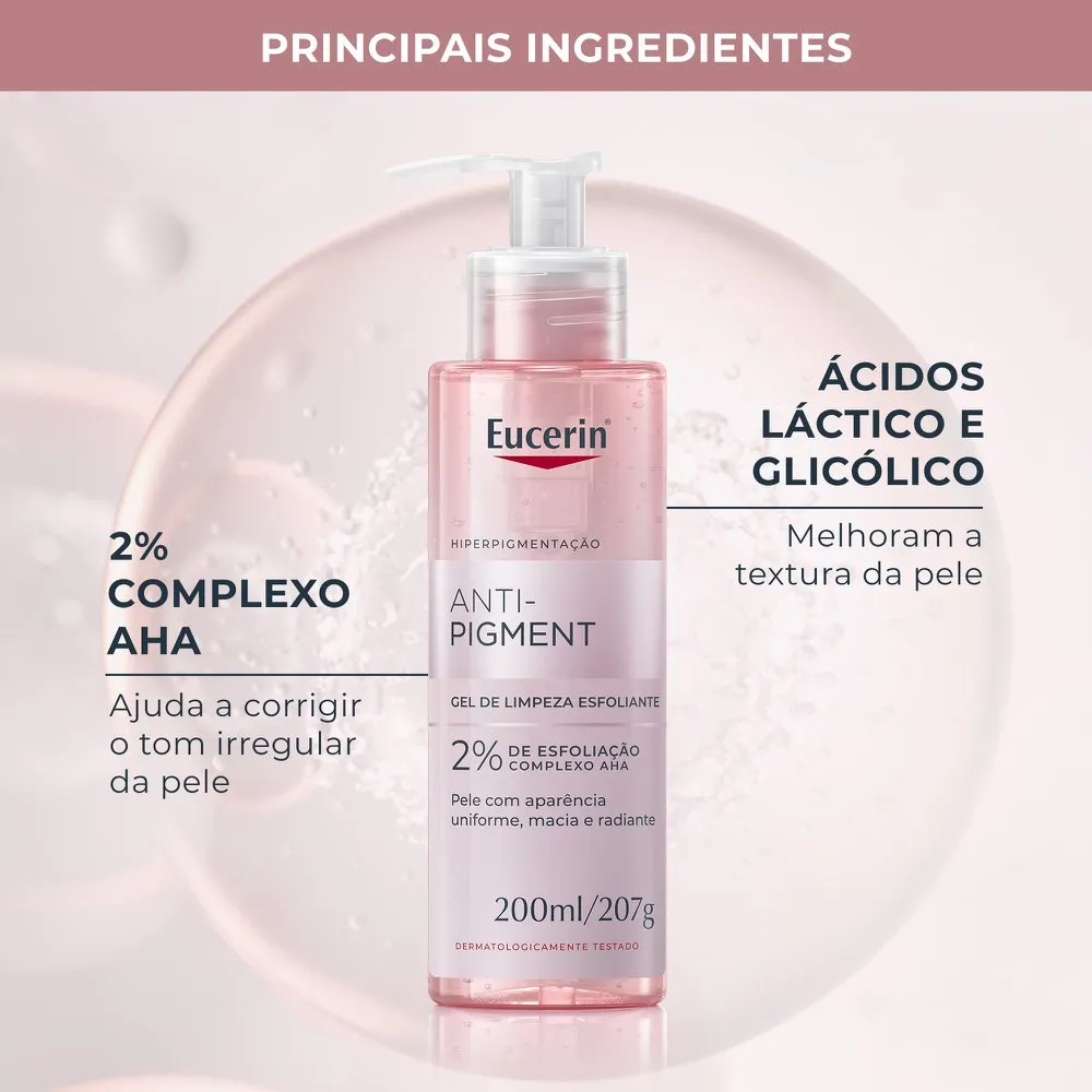 Gel de Limpeza Facial Eucerin Anti-Pigment Esfoliante 200ml — foto 5
