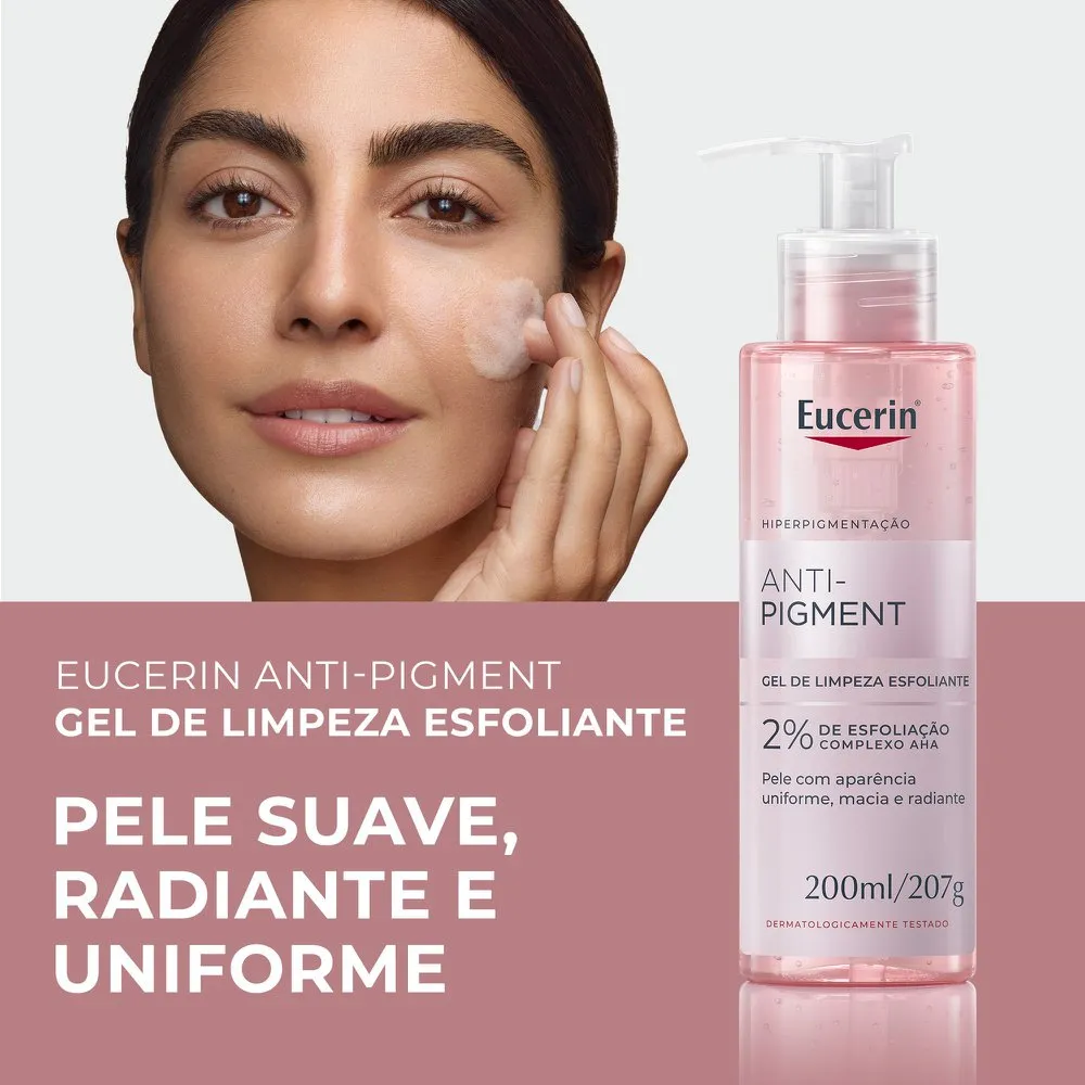 Gel de Limpeza Facial Eucerin Anti-Pigment Esfoliante 200ml — foto 2
