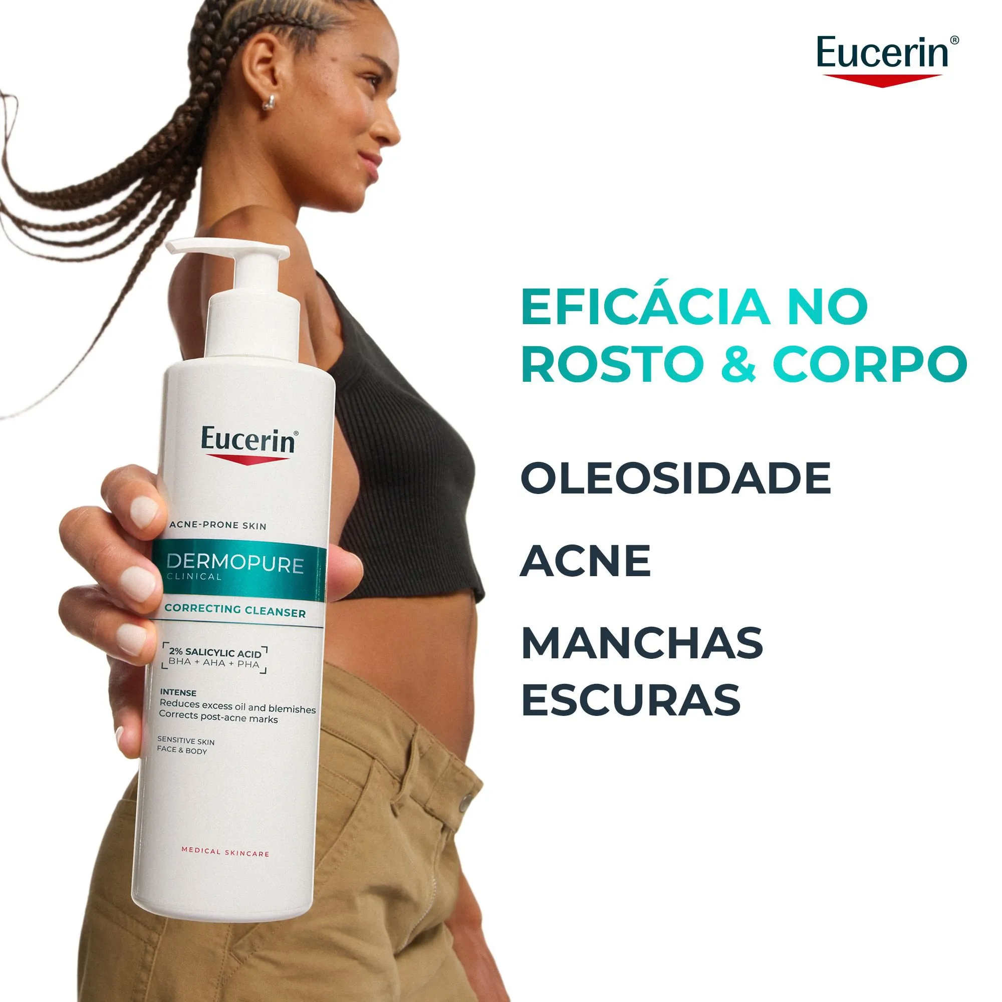 Gel de Limpeza Facial Eucerin DermoPure Concentrado 400g — foto 6