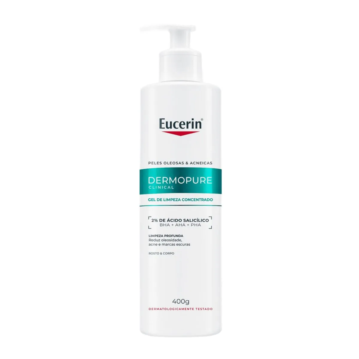 Gel de Limpeza Facial Eucerin DermoPure Concentrado 400g