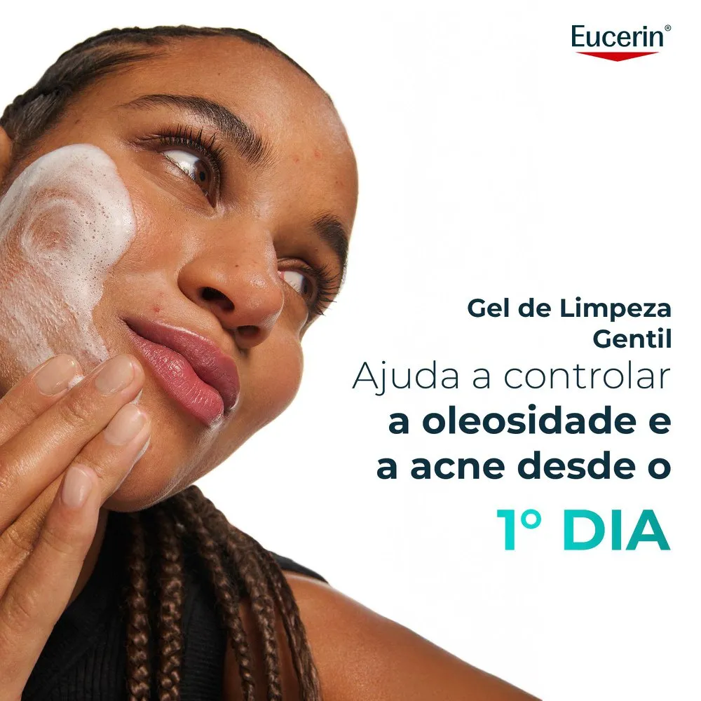 Gel de Limpeza Facial Eucerin DermoPure Oil Control Gentil 400g — foto 4