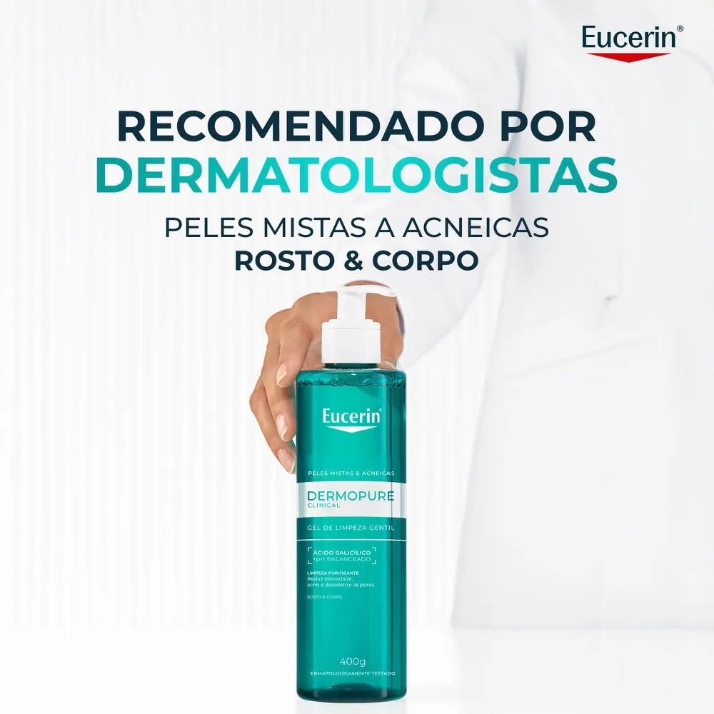 Gel de Limpeza Facial Eucerin DermoPure Oil Control Gentil 400g — foto 8