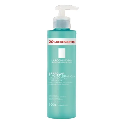 Gel de Limpeza Facial La Roche-Posay Effaclar Alta Tolerância Antioleosidade 300g