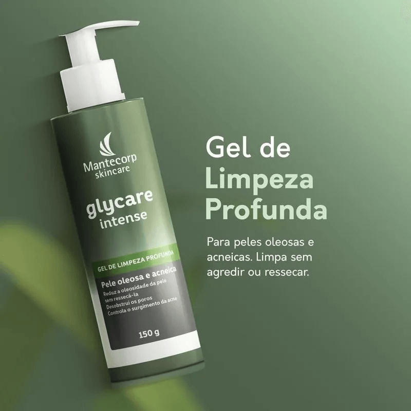 Gel de Limpeza Facial Mantecorp Glycare Intense 150g — foto 3