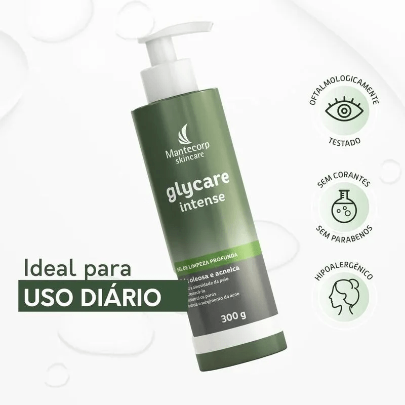 Gel de Limpeza Facial Mantecorp Glycare Intense 150g — foto 4