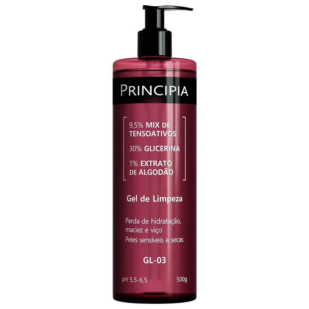 Gel De Limpeza Principia Peles Sensiveis E Secas gl-03 500ml