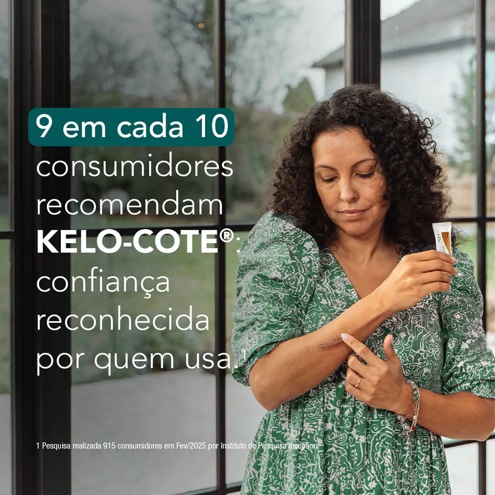 Gel de Silicone Kelo-Cote UV FPS 30 para Cicatrizes 15g