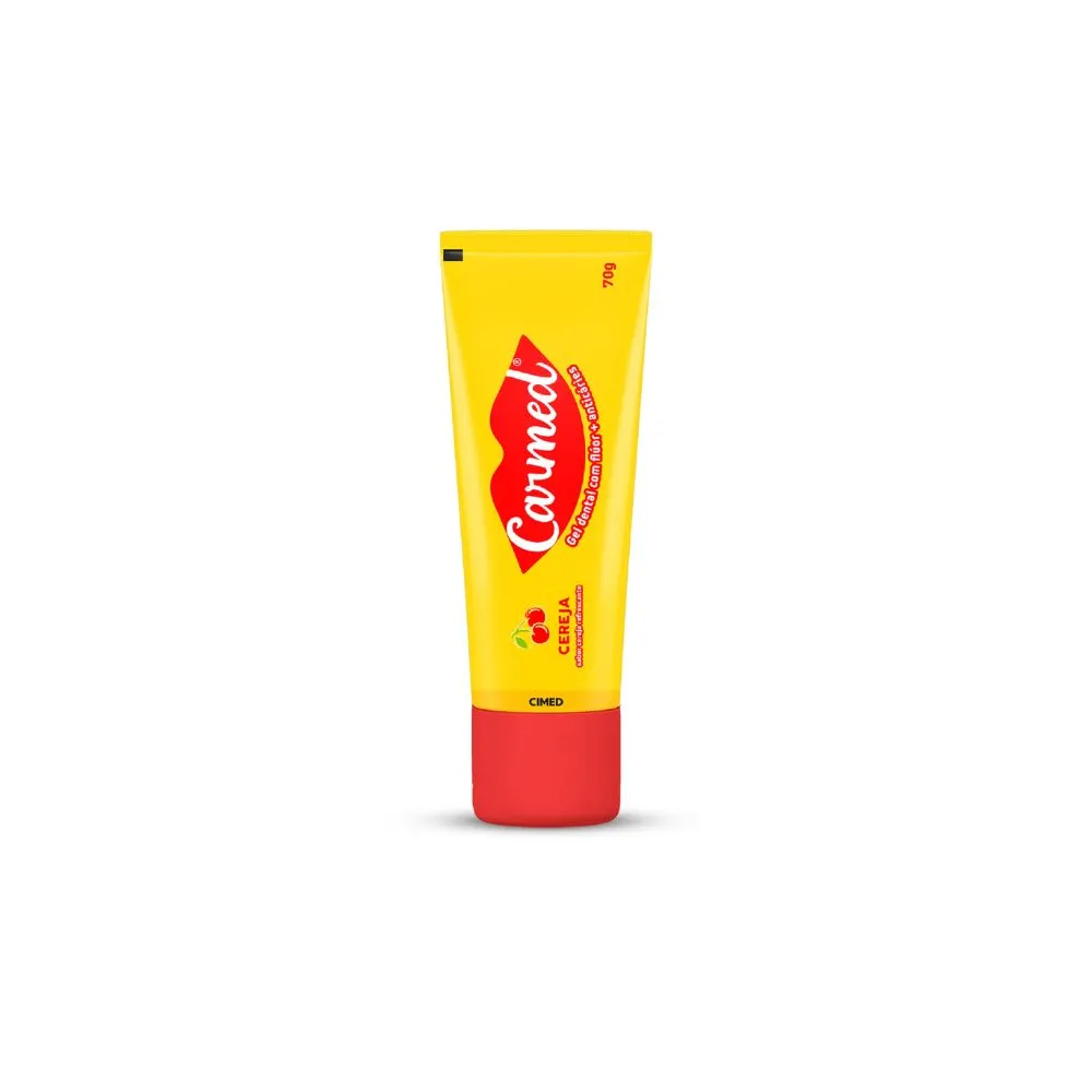 Gel Dental Carmed com Flúor Sabor Cereja 70g