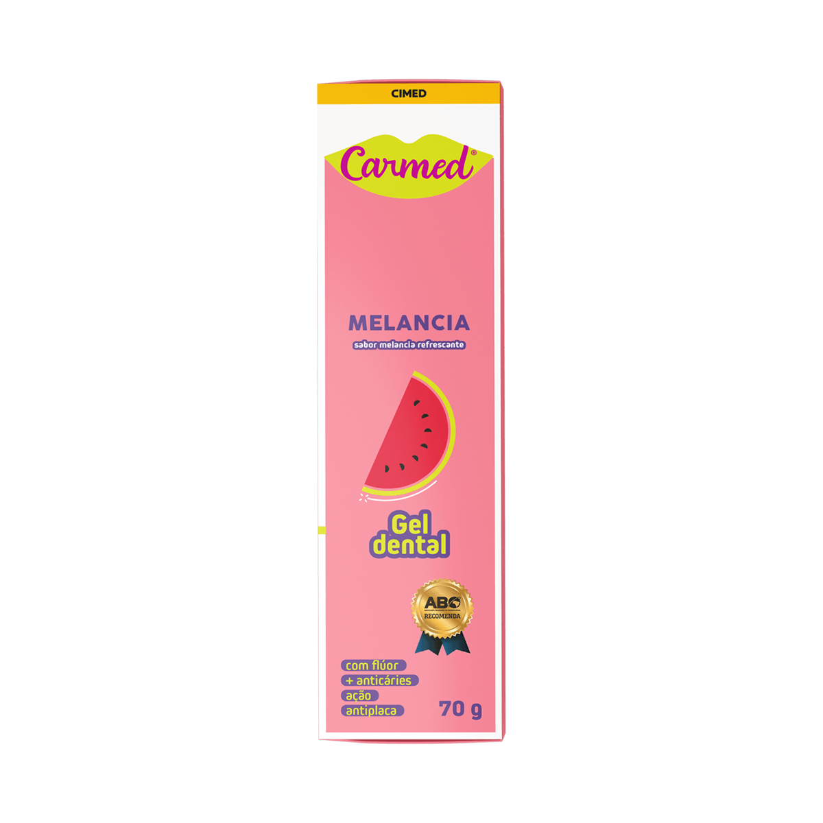 Gel Dental Carmed com Flúor Sabor Melancia 70g — foto 2