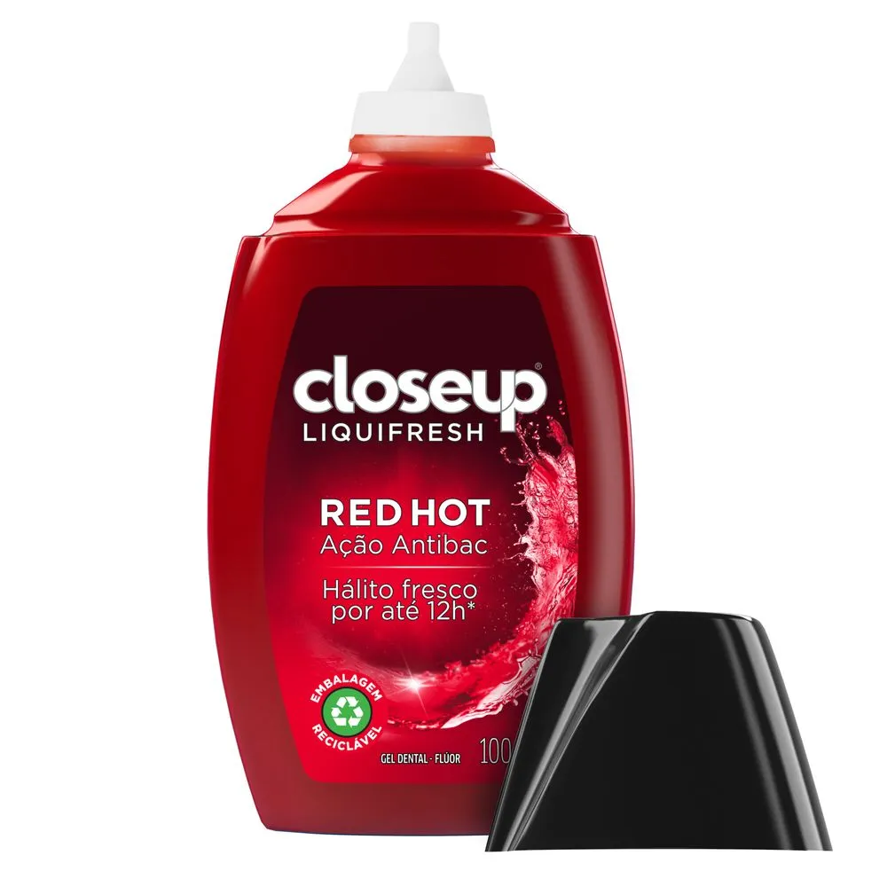Gel Dental Closeup Liquifresh Sabor Red Hot 100g — foto 4