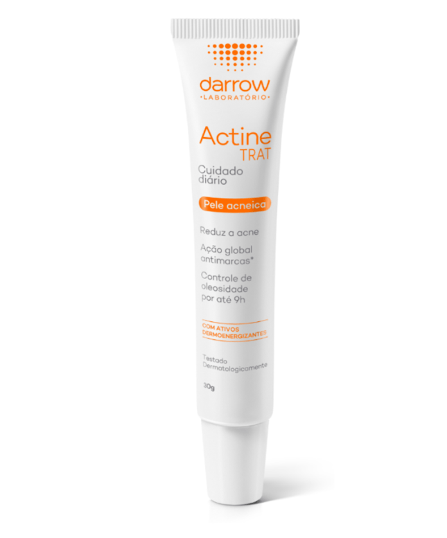 Gel Facial Actine Trat Antiacne Cuidado Diário 30g