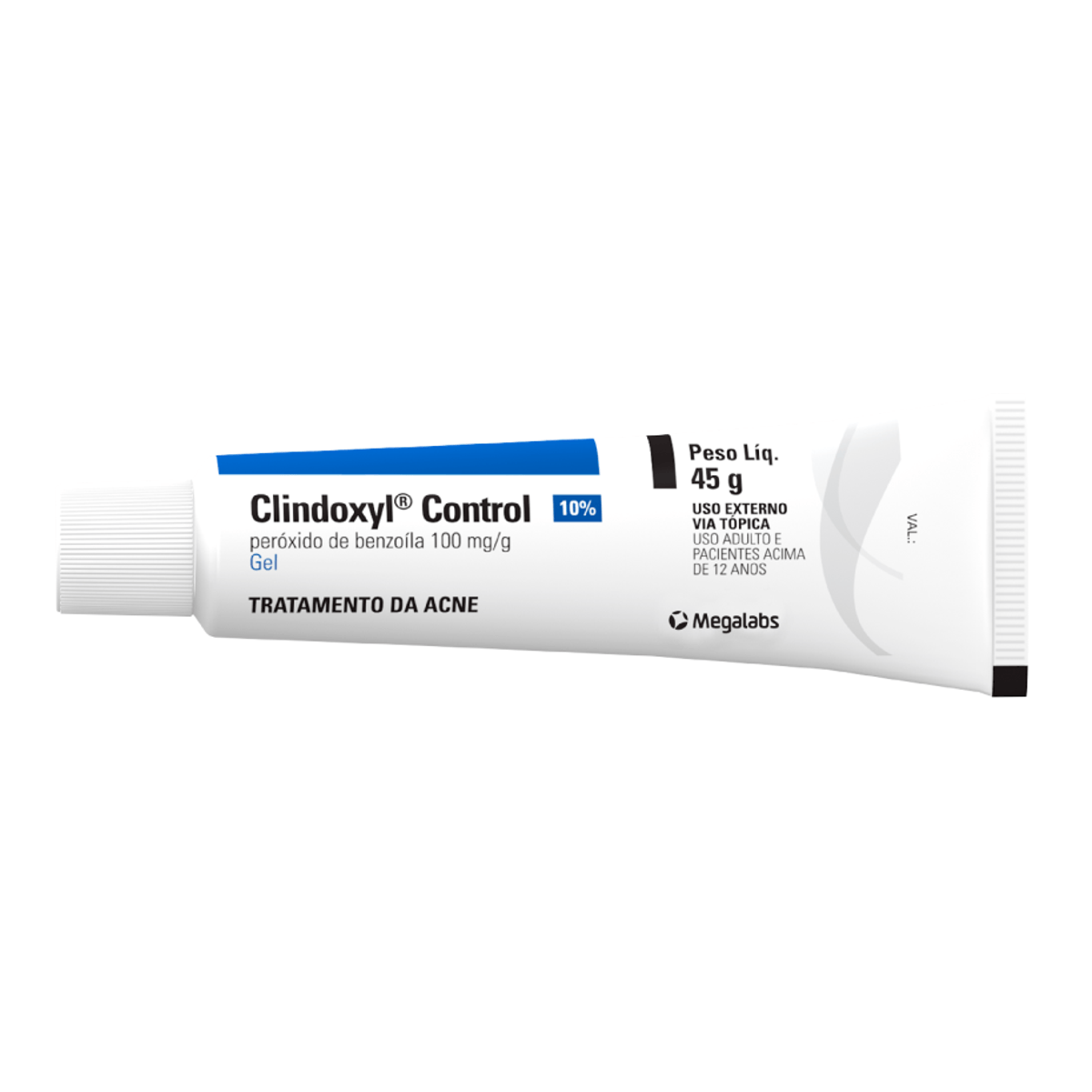 Gel Facial Clindoxyl Control com Peróxido de Benzoíla 10% 45g — foto 2