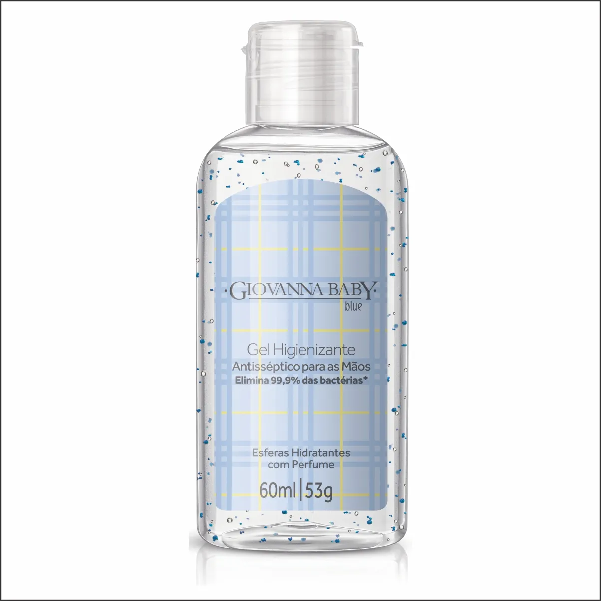 Gel Higienizante Para As Mãos Giovanna Baby Blue 60ml