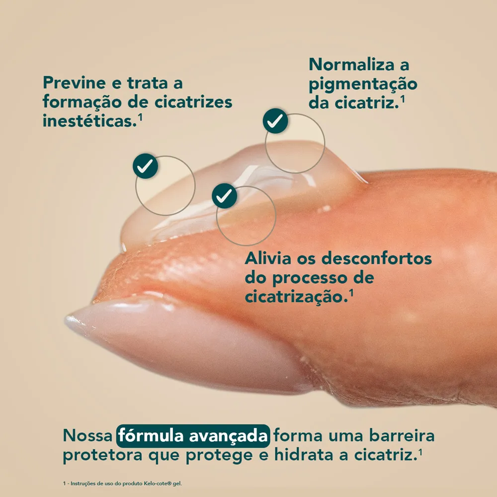 Gel para Cicatrizes Kelo-Cote de Silicone 100% 15g — foto 4