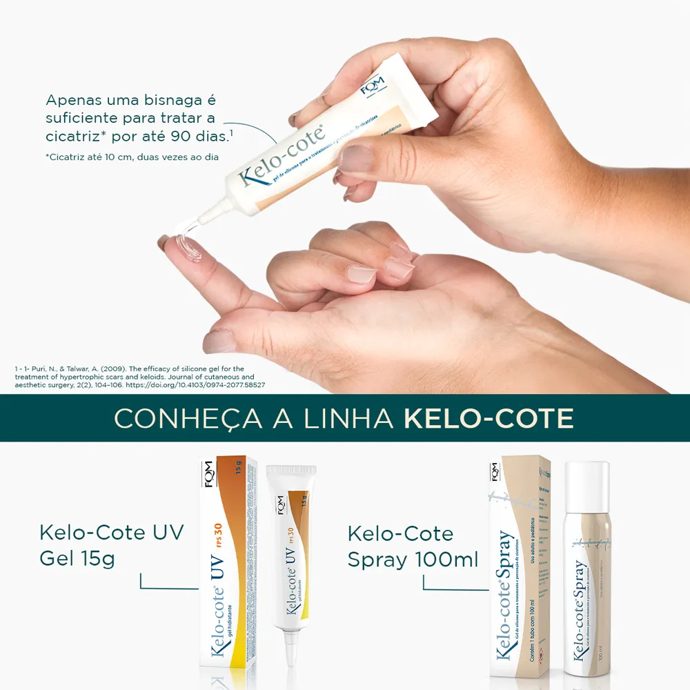 Gel para Cicatrizes Kelo-Cote de Silicone 100% 15g — foto 8