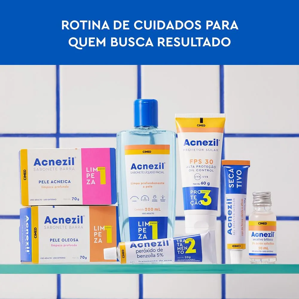 Gel Secativo Acnezil para Acne 10g — foto 3