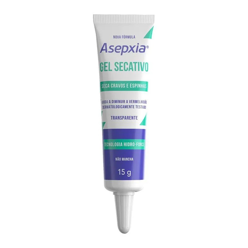 Gel Secativo Asepxia para Cravos e Espinhas 15g — foto 6