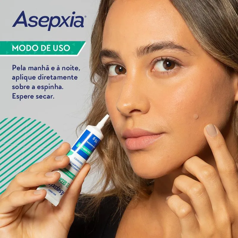 Gel Secativo Asepxia para Cravos e Espinhas 15g — foto 8