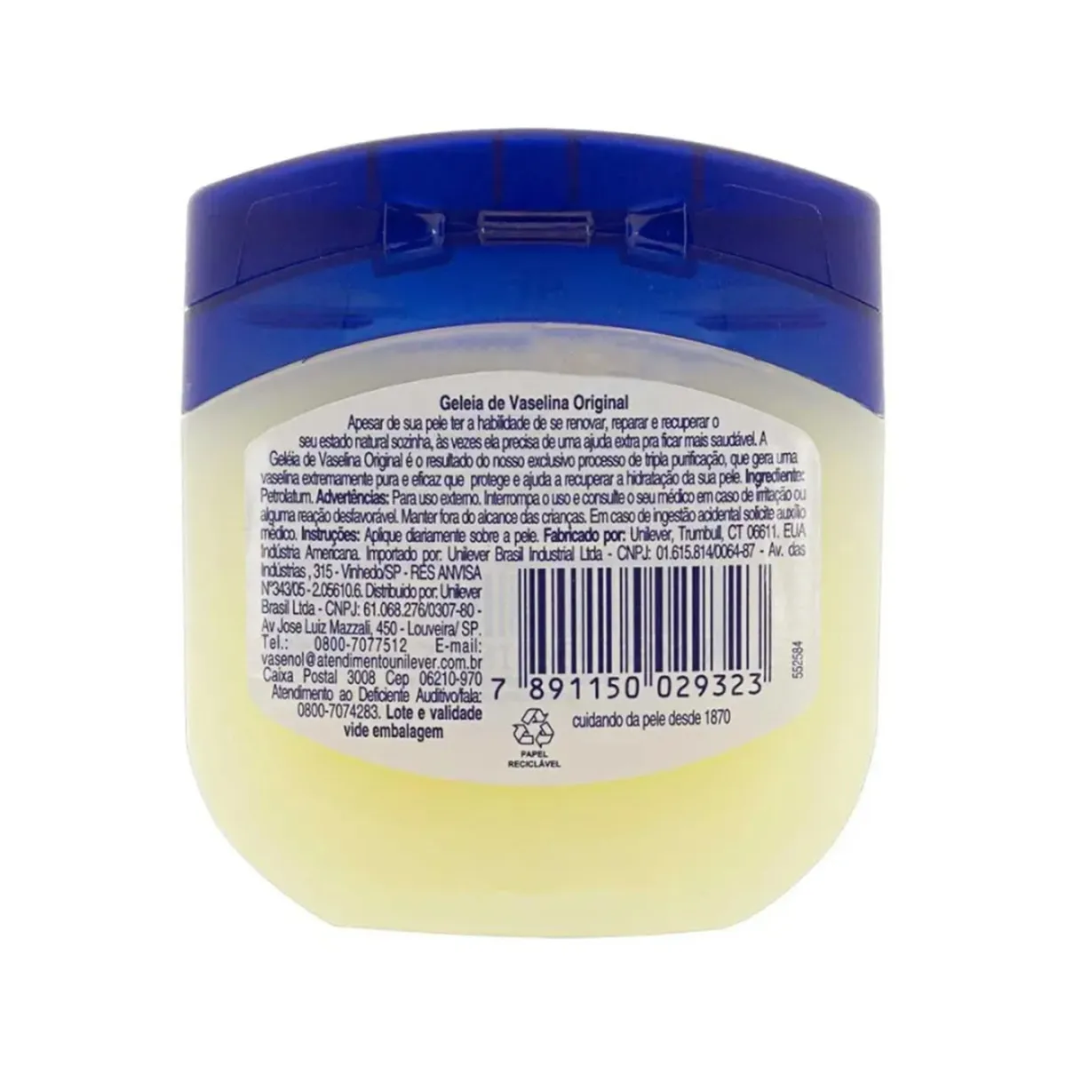 Geleia de Vaselina Vasenol Original 100g — foto 2