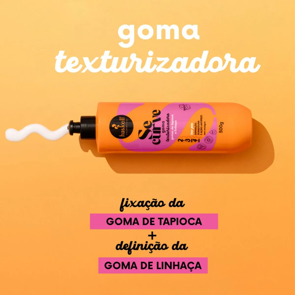 Goma Texturizadora Haskell Se Curve 500g — foto 2
